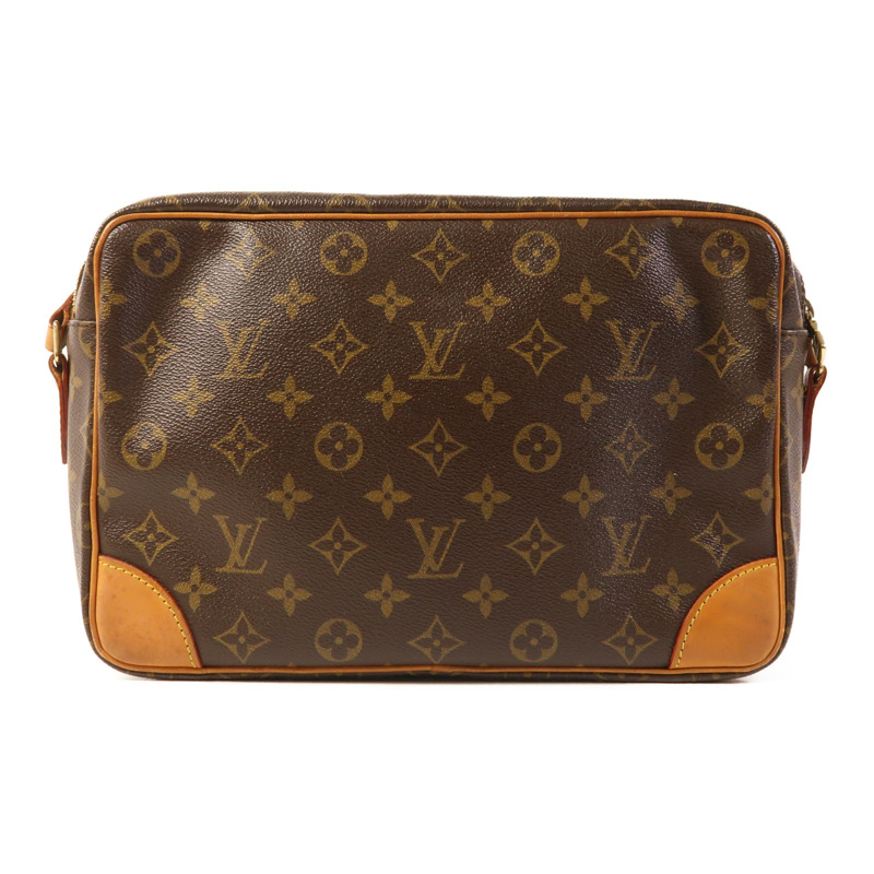 LOUIS VUITTON Monogram Trocadero 30金扣肩背袋-1