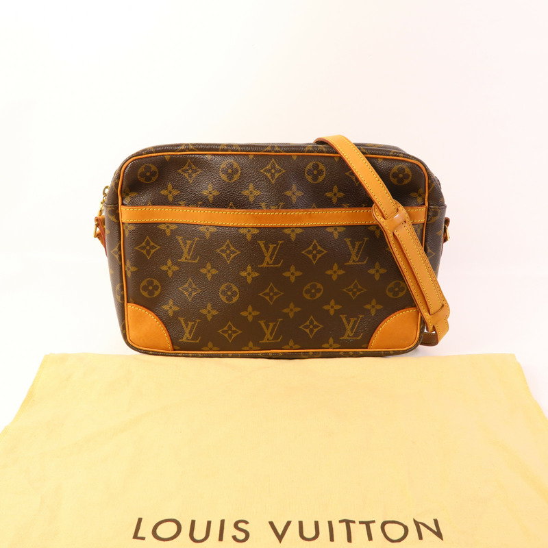LOUIS VUITTON Monogram Trocadero 30金扣肩背袋-8