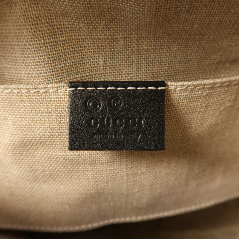 GUCCI 牛皮皮革Microguccissima金扣手挽肩背兩用袋-5