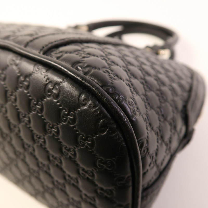 GUCCI 牛皮皮革Microguccissima金扣手挽肩背兩用袋-11