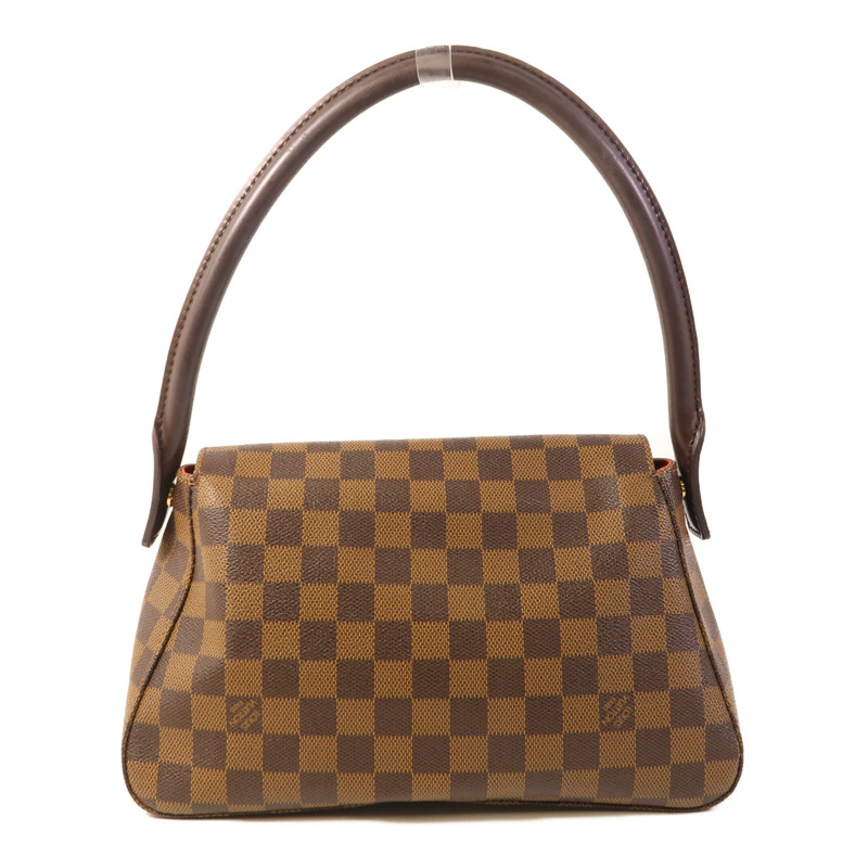 LOUIS VUITTON Damier Mini Looping金扣肩背袋-1
