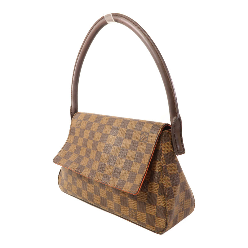 LOUIS VUITTON Damier Mini Looping金扣肩背袋-2