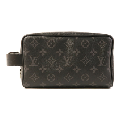 LOUIS VUITTON Monogram Eclipse Trousse Toilette Locker Dopp Kit手拿包