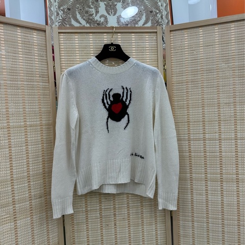 Dior 羊絨甲蟲圖案毛衣 44碼