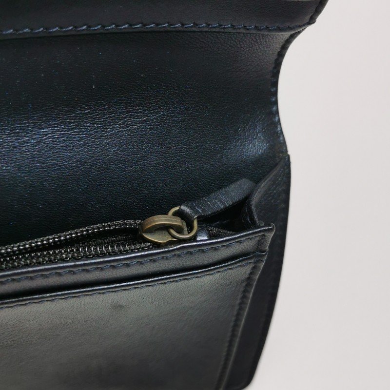 Chanel Boy Bag 羊皮 菱格絎縫 方形 雙C鎖扣 錢包-12