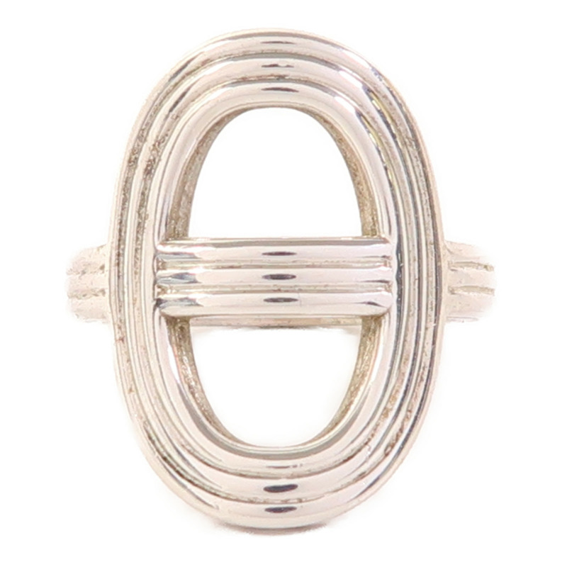 HERMES 925純銀Chaine D Ancre戒指US#6-2
