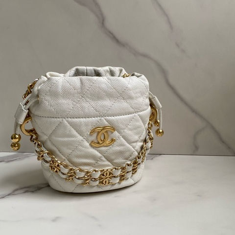 CHANEL 22K mini 小水桶包 #超可愛😍