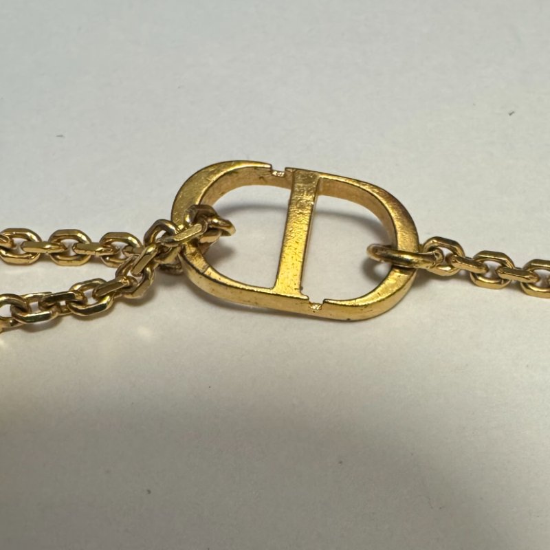 Metal Crystal Star CD Bracelet Gold-10