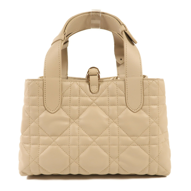 Dior 牛皮皮革Dior Toujours Small金扣手挽袋-1