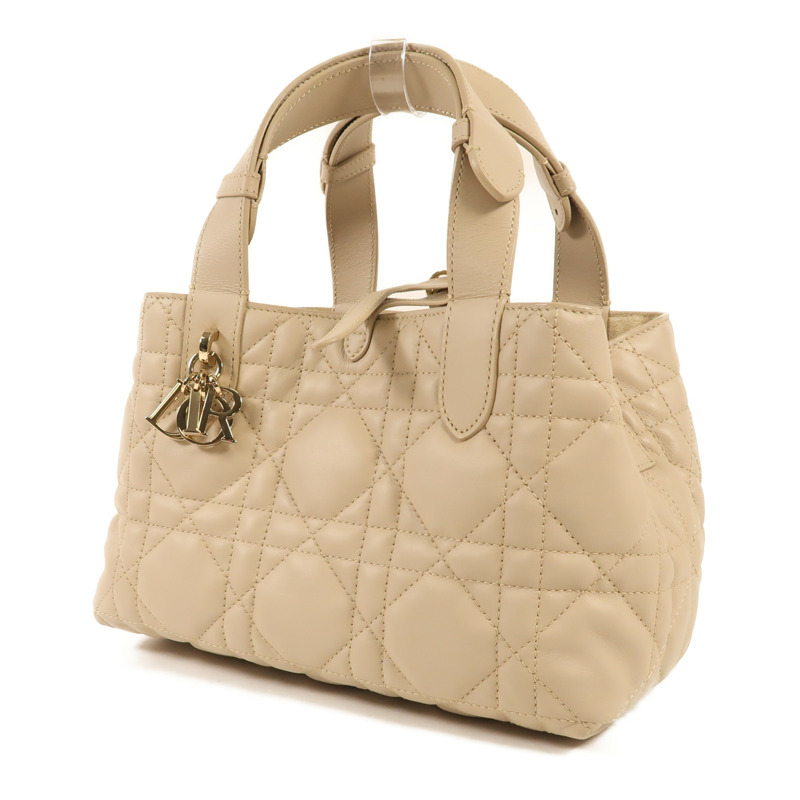 Dior 牛皮皮革Dior Toujours Small金扣手挽袋-2