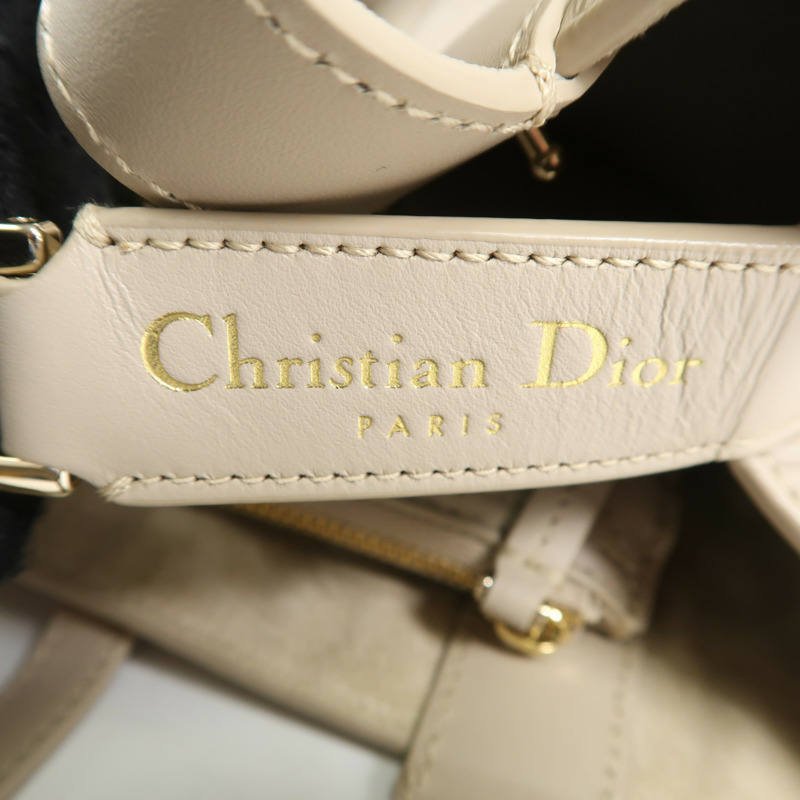 Dior 牛皮皮革Dior Toujours Small金扣手挽袋-5