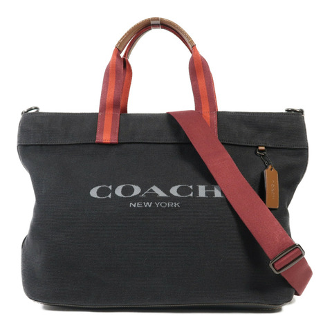 COACH 斜紋軟呢Tote Bag手挽袋