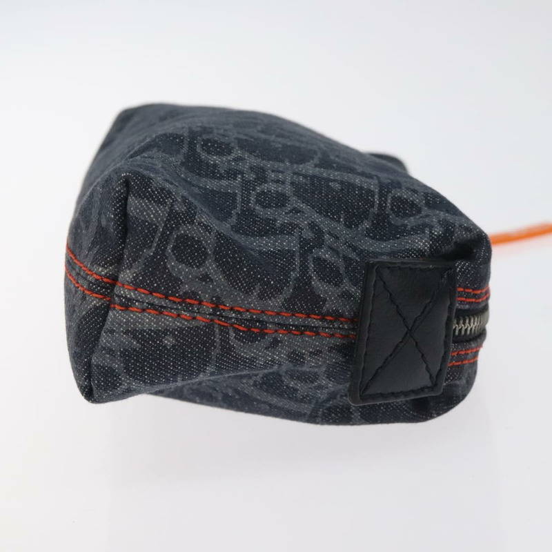 【日本直送】Christian Dior Trotter 帆布手拿包 海軍藍 正品 am8681-2