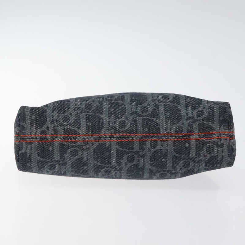 【日本直送】Christian Dior Trotter 帆布手拿包 海軍藍 正品 am8681-6