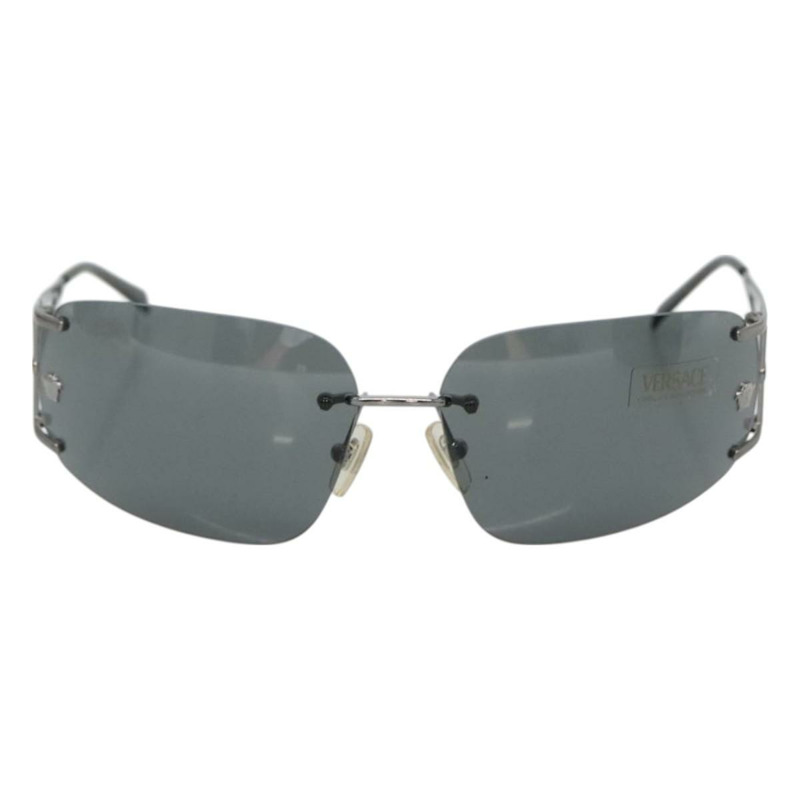 【日本直送】VERSACE 太陽眼鏡 金屬 銀色 正品 am8573-1