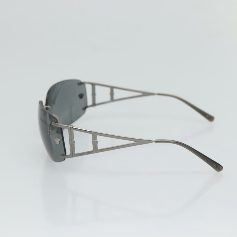 【日本直送】VERSACE 太陽眼鏡 金屬 銀色 正品 am8573-4