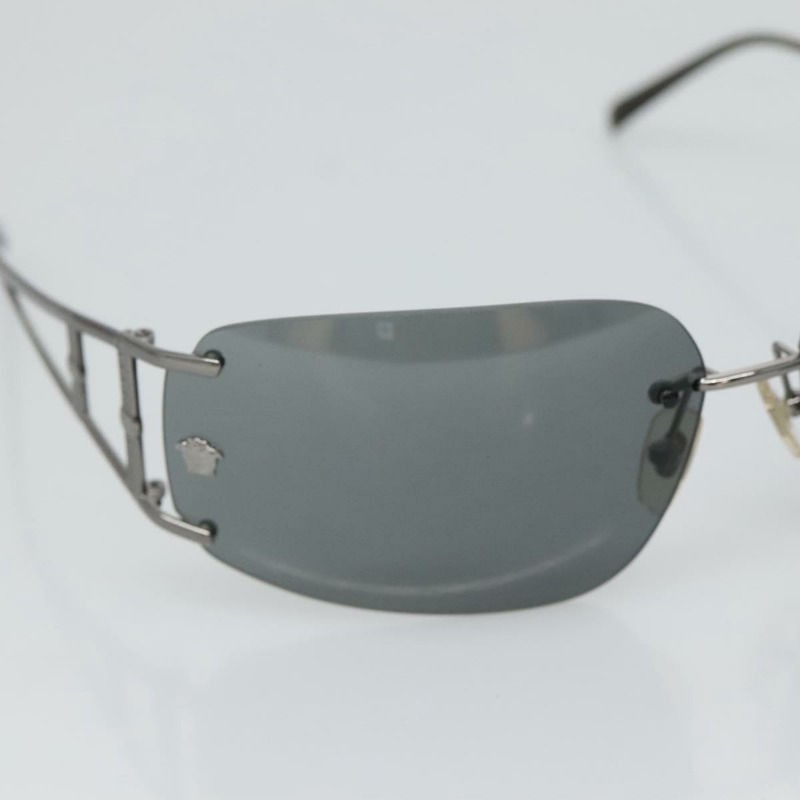 【日本直送】VERSACE 太陽眼鏡 金屬 銀色 正品 am8573-5