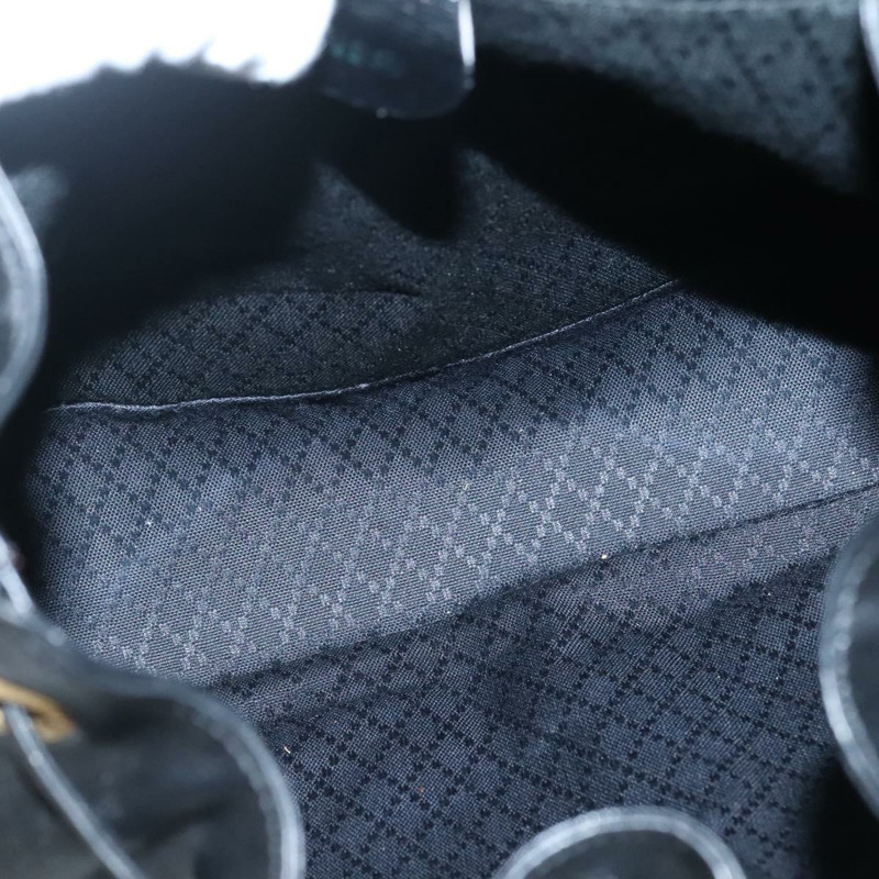 【日本直送】GUCCI 竹子背包 皮革 黑金 003 2058 0030 正品 kk534-10