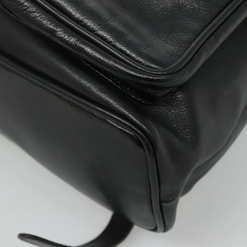 【日本直送】GUCCI 竹子背包 皮革 黑金 003 2058 0030 正品 kk534-15