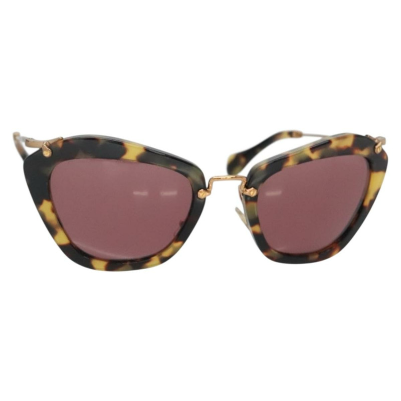 【日本直送】Miu Miu 太陽眼鏡 塑膠 棕色 正品 am8842-0