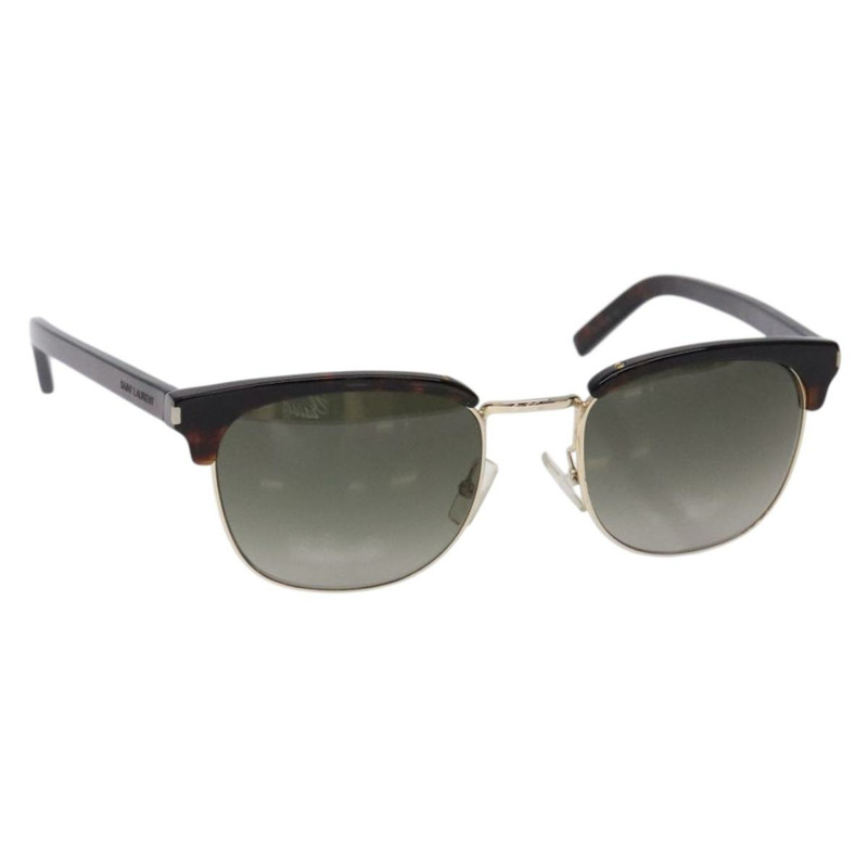 【日本直送】SAINT LAURENT 太陽眼鏡 塑膠 棕色 正品 am8841-0
