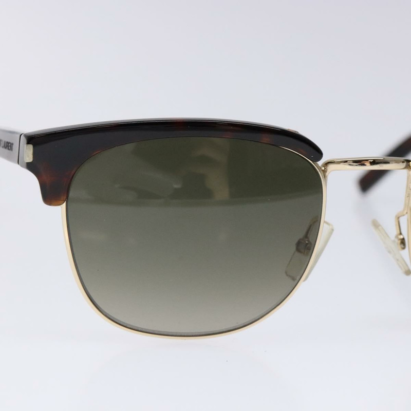【日本直送】SAINT LAURENT 太陽眼鏡 塑膠 棕色 正品 am8841-5