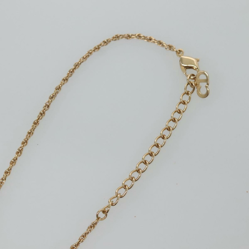 【日本直送】Christian Dior 6 Change 耳環項鍊 金屬金 正品 am8887-7