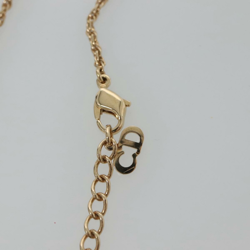 【日本直送】Christian Dior 6 Change 耳環項鍊 金屬金 正品 am8887-8