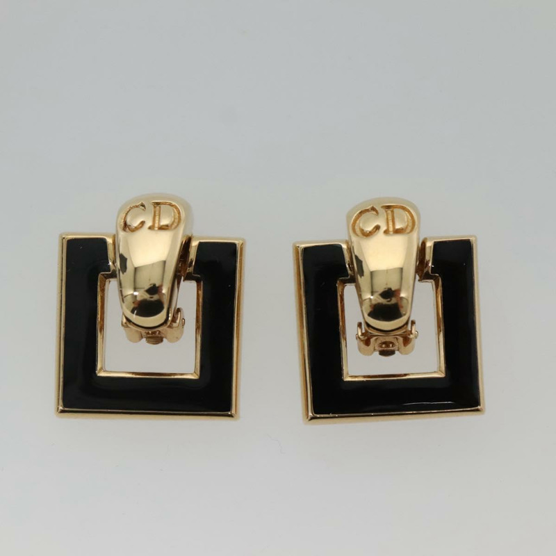 【日本直送】Christian Dior 6 Change 耳環項鍊 金屬金 正品 am8887-11