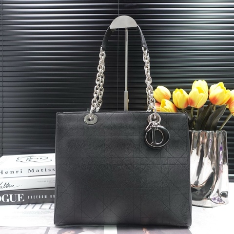 Dior 托特包 購物袋 荔枝紋牛皮 33*27