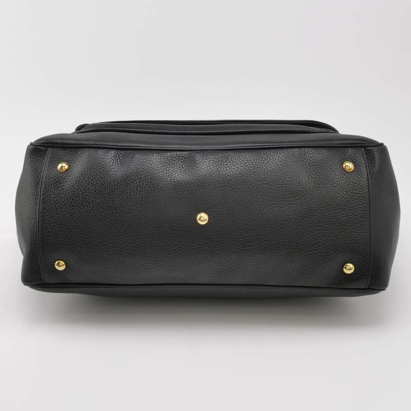 Gucci 1973 牛皮 雙G 標誌 手提包-5