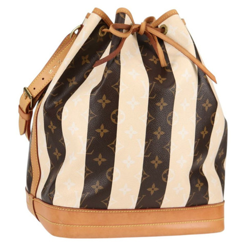 路易威登 Monogram Rayure Noe 單肩包 M40563 LV 授權 128872V