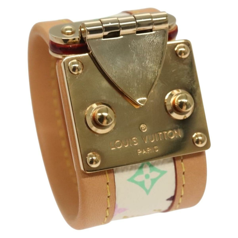 【日本直送】路易威登 Monogram 多色天藍色手鐲白色 M92593 LV 授權 132793V-0