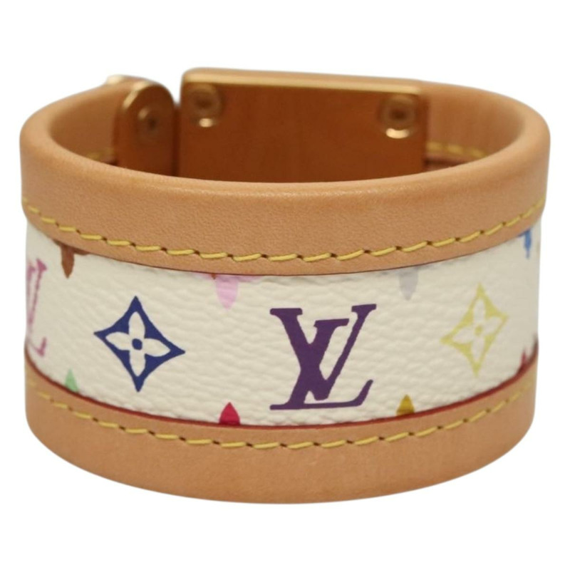 【日本直送】路易威登 Monogram 多色天藍色手鐲白色 M92593 LV 授權 132793V-2