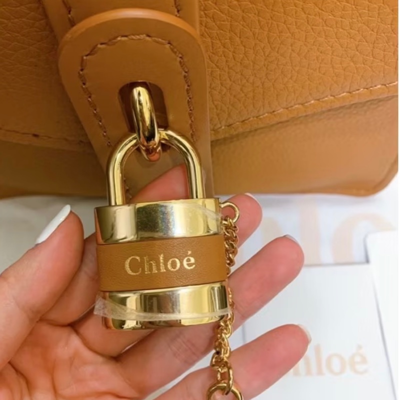 全新-Chloe small Aby Day shoulder bag肩背手提鎖頭-5