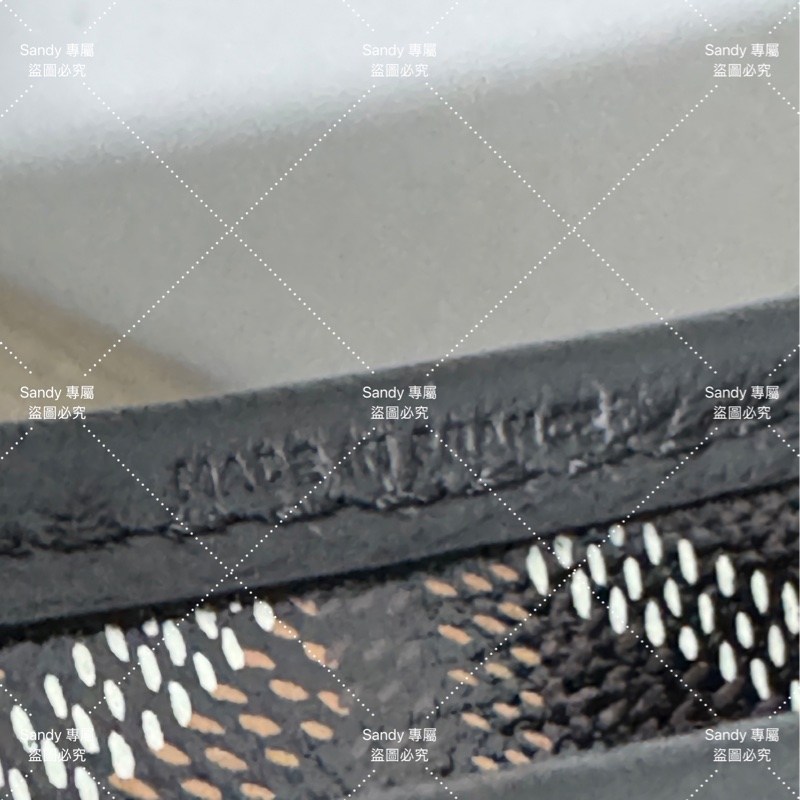 🖤狗牙Goyard hobo 黑色 全新全配🖤-50