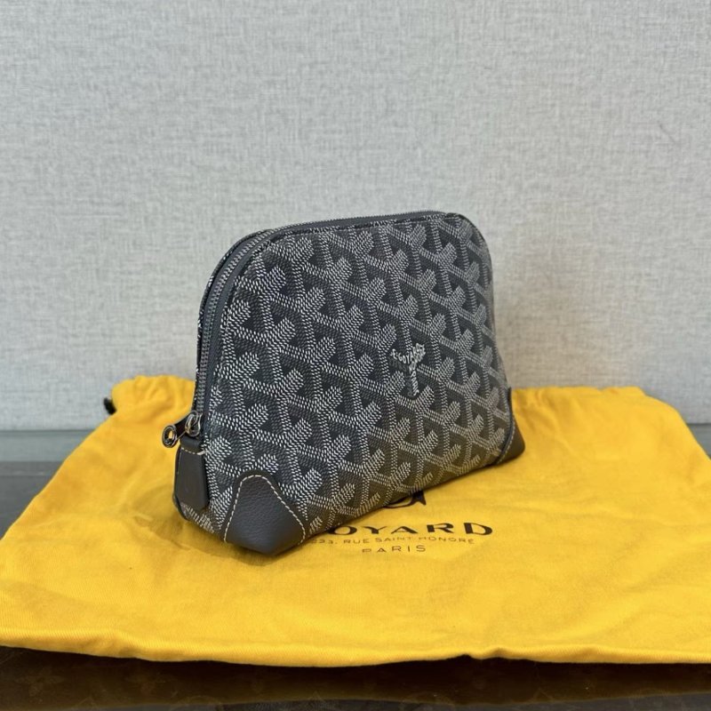 GOYARD Vendome灰色盥洗化妝包 18*13.5*7 98新配件塵袋-1