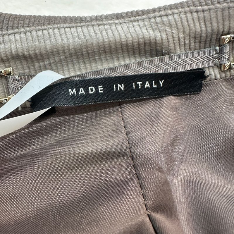 Gucci 休閒外套  淺灰色薄款小西裝 折褶修身衣擺-4