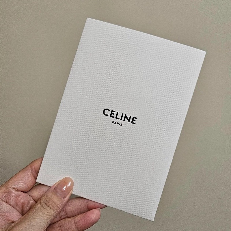 Celine logo brown belt-4