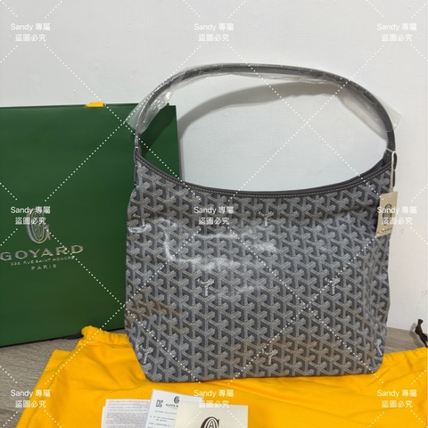 🩶狗牙Goyard hobo 灰色 全新全配🩶