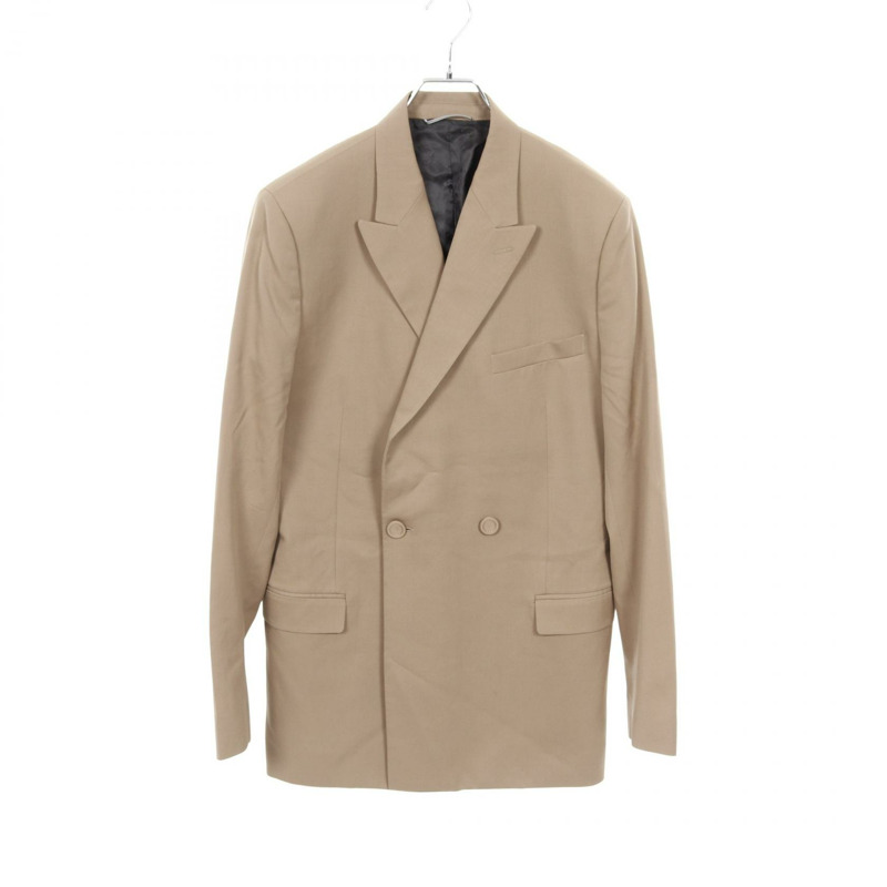 Christian Dior 訂製外套 023C241C4739 羊毛米色二手男款 #50-0