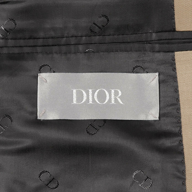 Christian Dior 訂製外套 023C241C4739 羊毛米色二手男款 #50-2