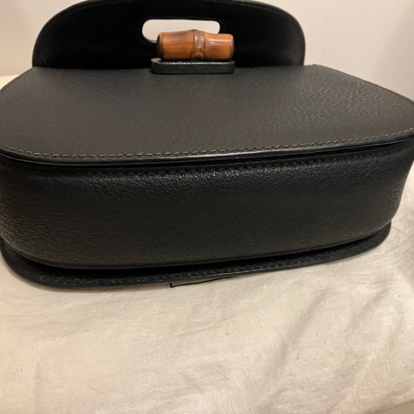 Gucci Bamboo Handbag Convertible Top Handle 竹折包-8