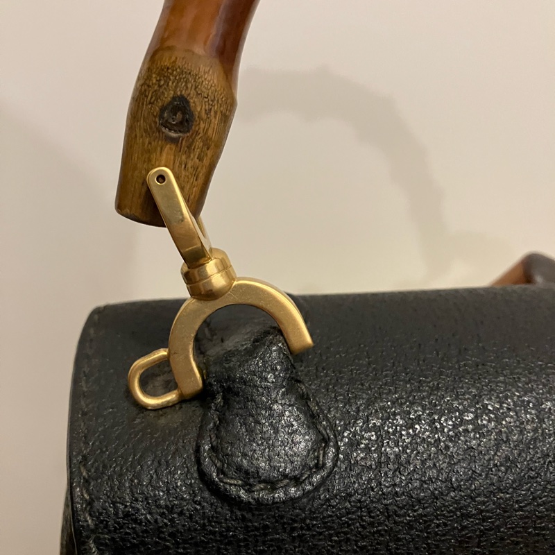 Gucci Bamboo Handbag Convertible Top Handle 竹折包-21