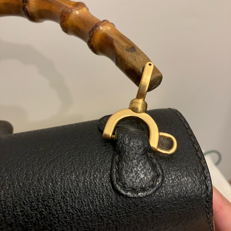 Gucci Bamboo Handbag Convertible Top Handle 竹折包-22