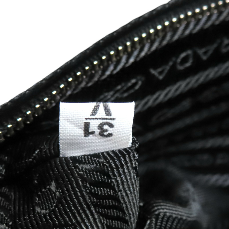 黑色 City牛皮 Racing Logo 相機包 肩背包【PRADA 普拉達】 1BH093-9
