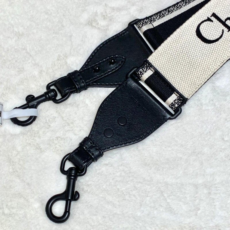 Christine Dior 原裝肩帶 老花刺繡印花寬肩帶 馬鞍包系列多包型適用-1
