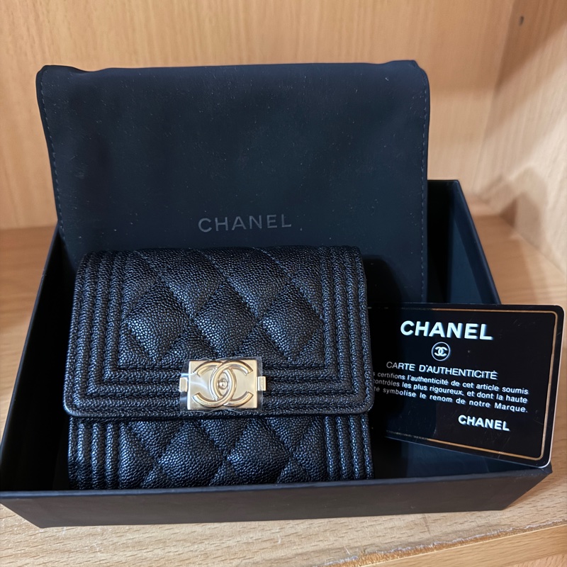 Chanel 全新閒置|稀有款|側拉鏈|BOY|30-1