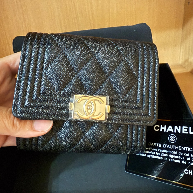 Chanel 全新閒置|稀有款|側拉鏈|BOY|30-3
