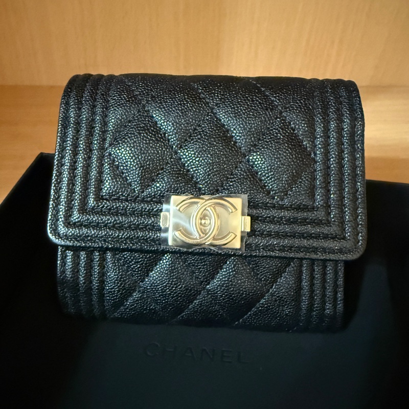 Chanel 全新閒置|稀有款|側拉鏈|BOY|30-5